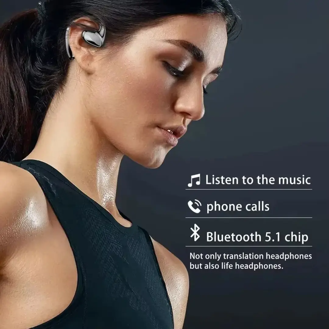 AilyMur V2 Smart Translator Earbuds – Real-Time Translation in 144 Languages