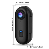 Ultra-Compact 4K POV Camera with 120° Wide-Angle Lens