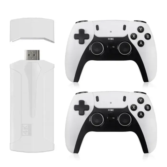 RetroStick Gaming Console – 40,000 Classic Games with Dual Wireless Controllers