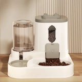 2-in-1 Pet Food & Water Dispenser – Spill-Resistant Bowl
