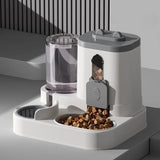 2-in-1 Pet Food & Water Dispenser – Spill-Resistant Bowl