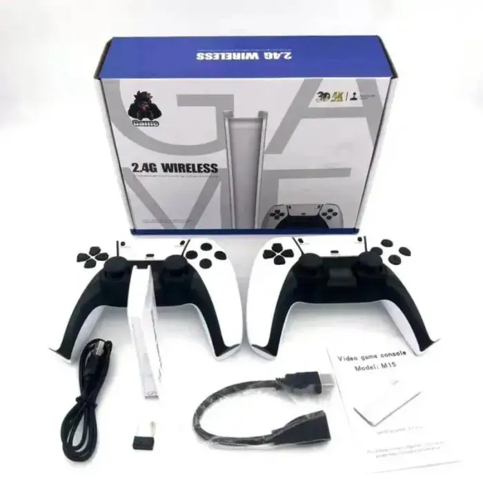 RetroStick Gaming Console – 40,000 Classic Games with Dual Wireless Controllers