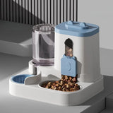 2-in-1 Pet Food & Water Dispenser – Spill-Resistant Bowl