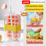 Portable Ice Maker Bottle with Straw – 500ml & 800ml