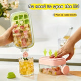 Portable Ice Maker Bottle with Straw – 500ml & 800ml