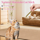 Natural Catnip Chew Sticks for Cats – 6-Pack