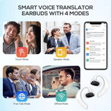 AilyMur V2 Smart Translator Earbuds – Real-Time Translation in 144 Languages