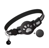 Reflective AirTag Pet Collar – Nylon Safety Buckle