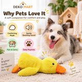 Jouet en peluche apaisant canard Best Friends pour chiens et chats