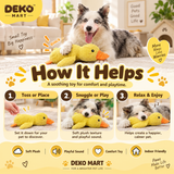 Jouet en peluche apaisant canard Best Friends pour chiens et chats