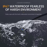 P200 Industrial Endoscope 8mm 1080P HD Camera with 4.3" LCD Screen & 8 LED Lights
