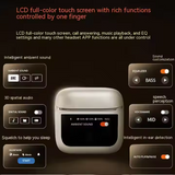 TWS Earbuds mit Touch-LCD-Bildschirm & ANC – Kabellose In-Ear-Kopfhörer Pro 2, 32 Std. Akkulaufzeit